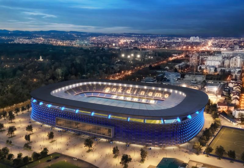 Dinamo predstavio projekt za novi stadion